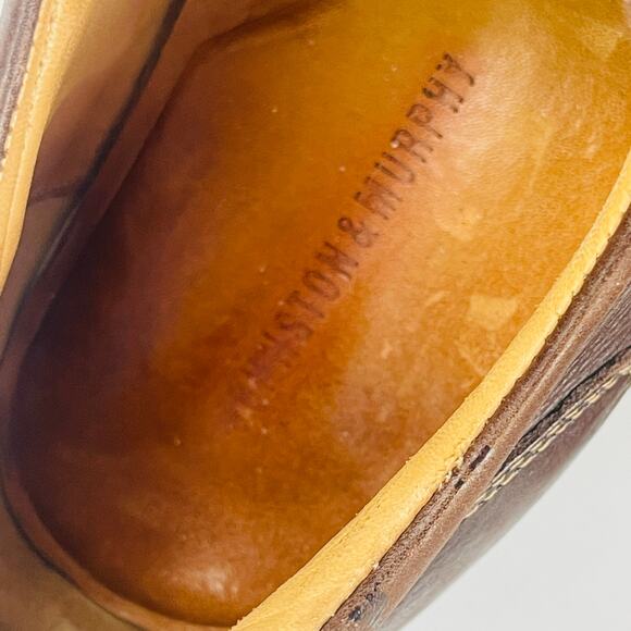 Johnston & Murphy Shuler Bicycle Oxfords Brown Men’s 10 1/2 Shoes; Brazil main image 7